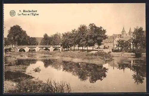 AK Rochefort, Le Pont et l`Eglise