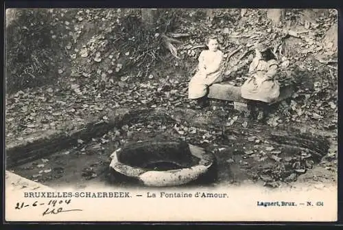 AK Bruxelles-Schaerbeek, La Fontaine d`Amour