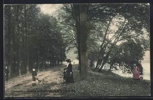 AK Tervueren, Avenue de l`Imperatrice et le grand lac