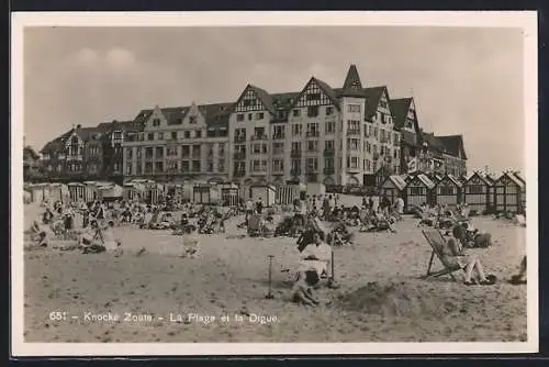 AK Knocke, Zoute, La Plage et la Digue