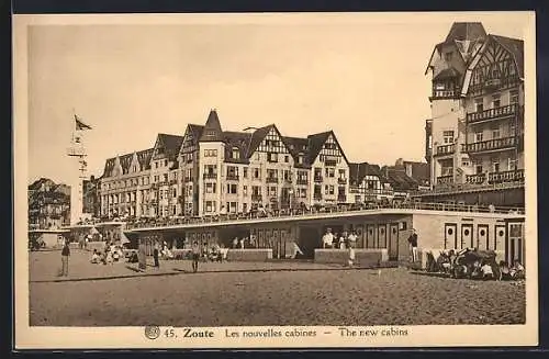 AK Zoute, Les nouvelles cabines