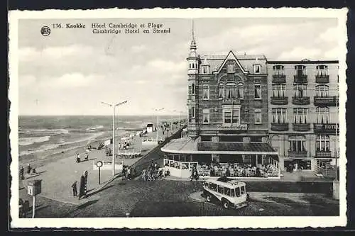 AK Knokke, Hôtel Cambridge et Plage
