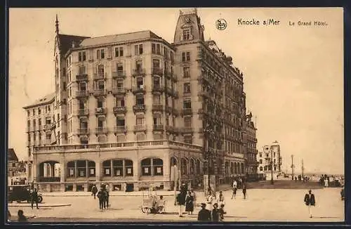 AK Knocke-s-Mer, Le Grand Hôtel