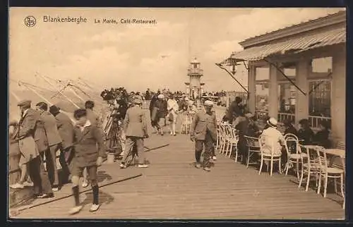 AK Blankenberghe, La Marée, Café-Restaurant