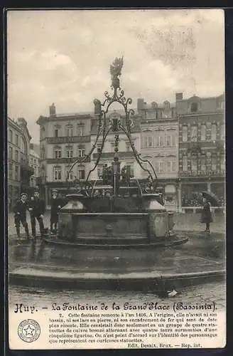 AK Huy, La Fontaine de La Grand`Place, Bassinia