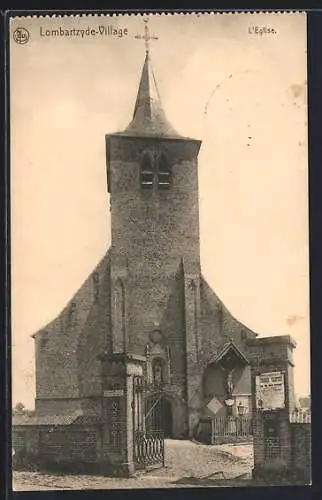 AK Lombartzyde-Village, L`Église