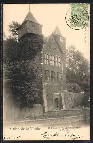 AK Trooz /Vallée de la Vesdre, Château du Prince de Lamark
