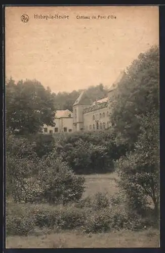 AK Habay-la-Neuve, Château du Pont d`Oie