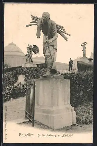 AK Bruxelles, Jardin Botanique, L`Hiver