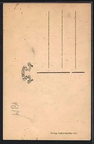 AK Wavre, La tour de l`Eglise St-Jean-Baptiste