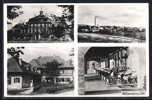 AK Kutzenberg, Sanatorium-Kurhaus, Gesamtansicht