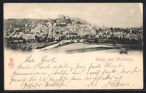 AK Marburg, Blick auf den Ort