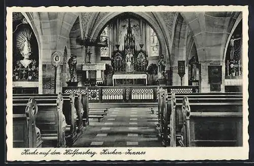 AK Hülfensberg, Innnenansicht der Kirche