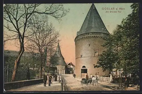 AK Goslar a. Harz, Am Breiten Tor