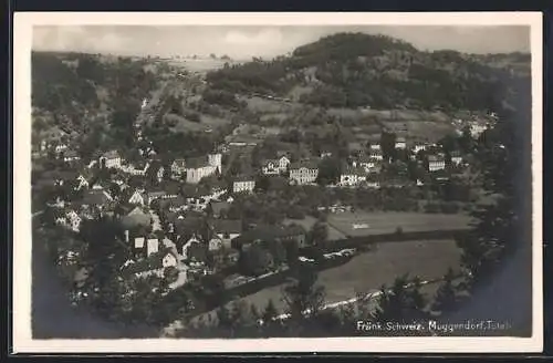 AK Muggendorf /Fränk. Schweiz, Blick auf den Ort