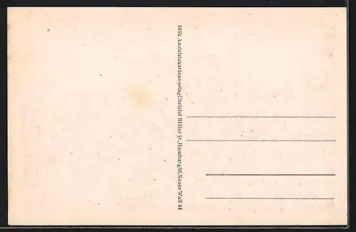 AK Lüchow i. Hann., Jeetzel-Partie mit Weiden und Häusern