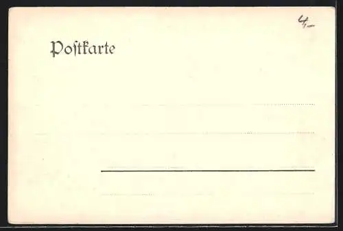 AK Lübeck, Rathaus, Innenansicht des Audienzsaales