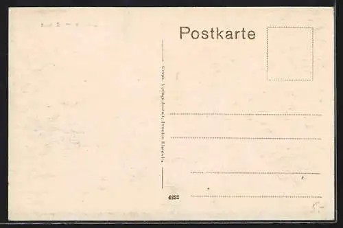AK Einbeck, Rathaus mit Vorplatz