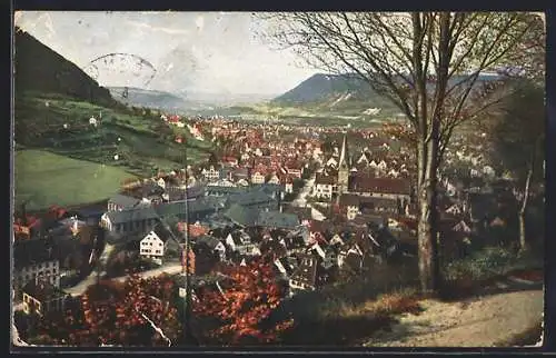 AK Geislingen a. St., Ortsansicht aus der Vogelschau