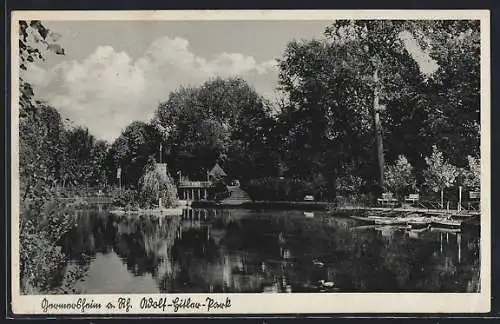 AK Germersheim a. Rh., Park