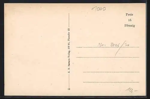 AK Berlin, Viktoria-Café, Unter den Linden 46, Innenansicht