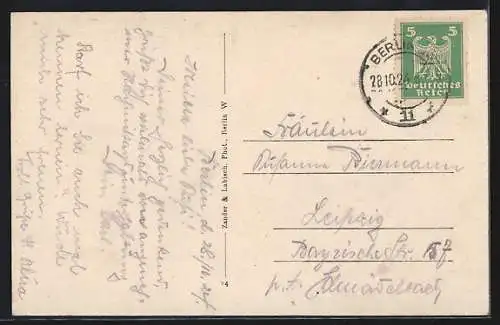 AK Berlin-Charlottenburg, Conditorei-Café Steenwyk, Kurfürstendamm 16, Innenansicht