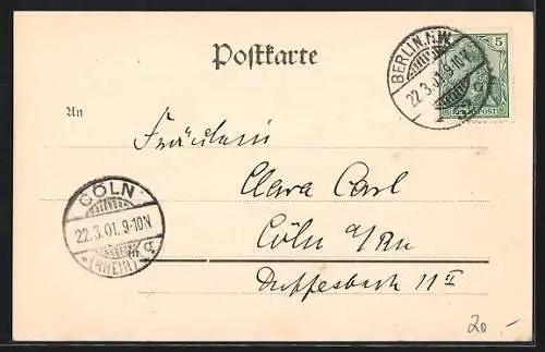 AK Berlin, Germania-Prachtsäle, Chausseestr. 103, Innenansicht