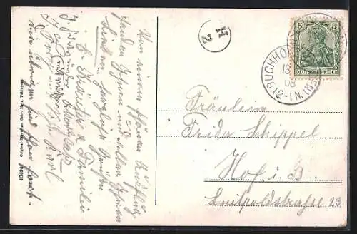 AK Bad Suggental-Breisgau, Ortspartie mit Suggenthal Pension