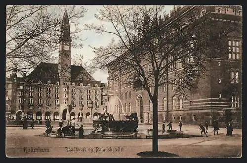 AK Kobenhavn, Raadhuset og Paladshotellet