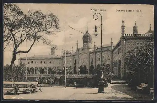 AK Kobenhavn, Den nye Bazar i Tivoli