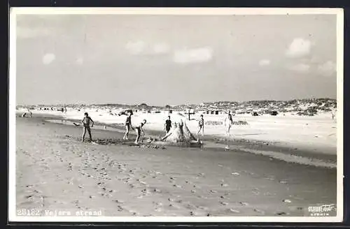 AK Vejers Strand, Kinder im Strandbad