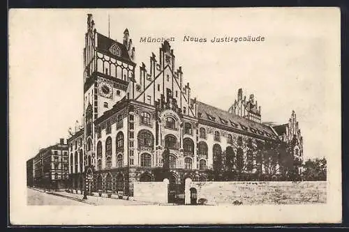 AK München, Neues Justizgebäude