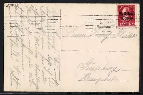 AK München, Neues Justizgebäude