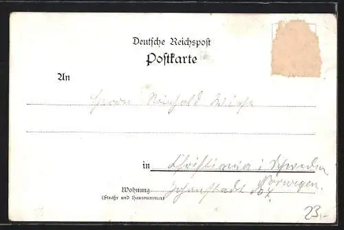 AK Berlin, Kath. Vereinshaus Krebs Hotel, Niederwallstrasse 11, Inh. C. Krebs