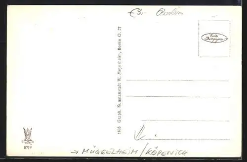 AK Müggelheim /Köpenick, Das Gasthaus Krampenburg bei Schmöckwitz