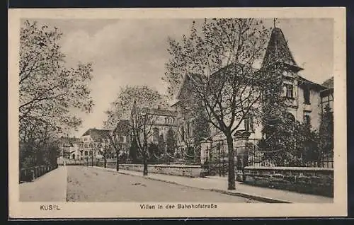 AK Kusel, Villen in der Bahnhofstrasse