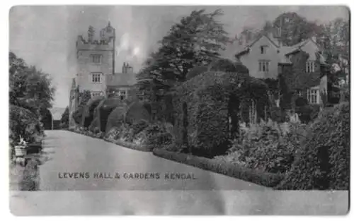 Metall-AK Kendall, Levens Hall & Gardens