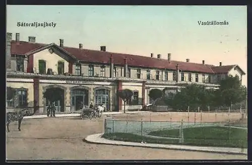 AK Sátoraljaujhely, Vasútállomás