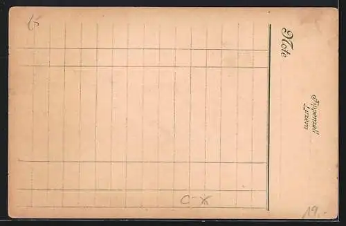 Lithographie Appenzell /St. Gall., Kapelle und Berglandschaft, Reklame für Modegeschäft Succursale Lucerne
