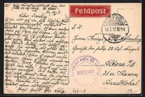 AK St. Avold, Strassenbahn auf dem Marktplatz