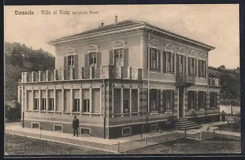 AK Verzuolo, Villa al Viale, propr. Rosa