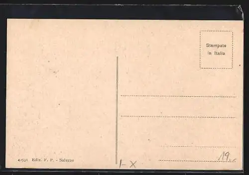 AK Verzuolo, Villa al Viale, propr. Rosa