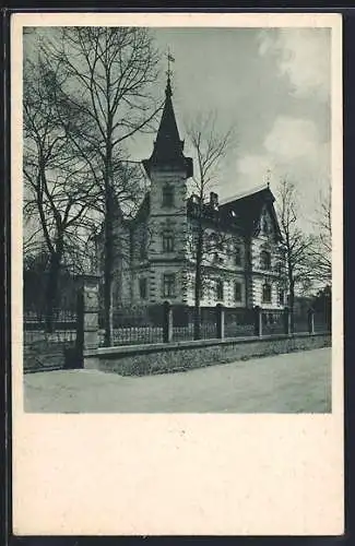 AK Politz /Elbe, Erholungsheim d. Bundes d. Kriegsverletzten