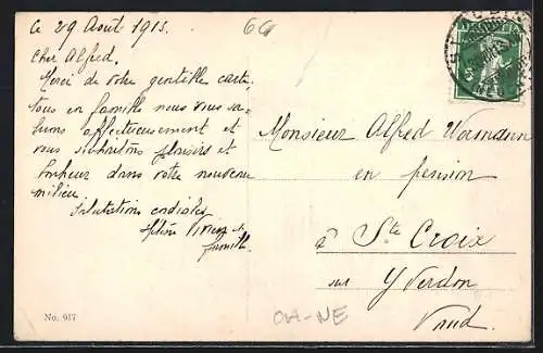 AK St. Aubin, Vue generale, Ruderboot
