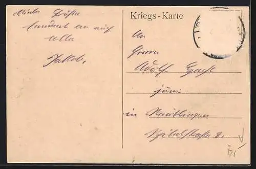 AK Englische Schwindelpresse! Propaganda 1. Weltkrieg