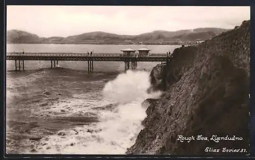 AK Llandudno, Rough Sea