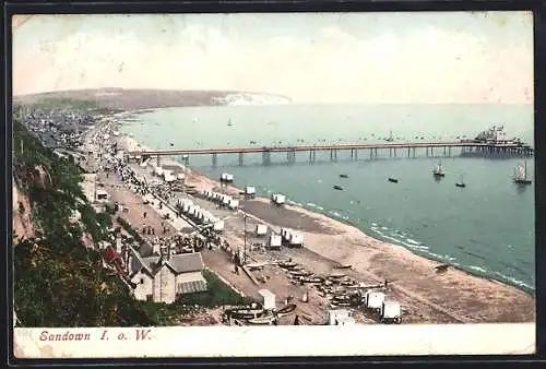 AK Sandown /I. o. W., Bird`s Eye View