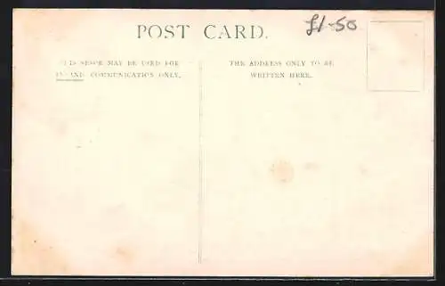 AK Southsea, South Parade Pier on Fire July 19, 1904