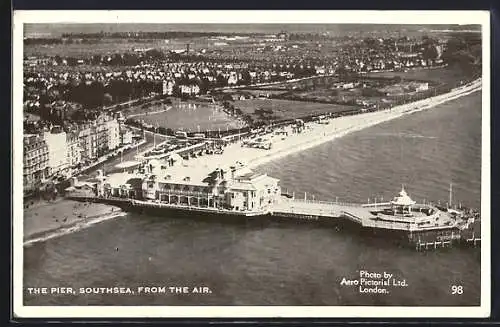 AK Southsea, The Pier from the Air