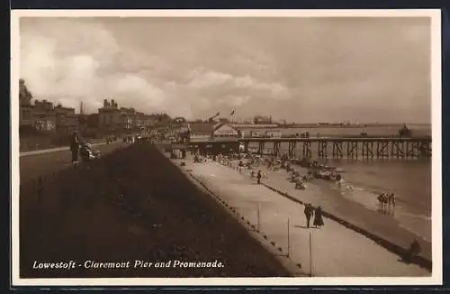 AK Lowestoft, Claremont Pier and Promenade